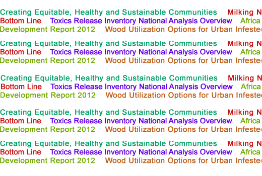 New Sustainability Reports Forest & Wetland Carbon Storage