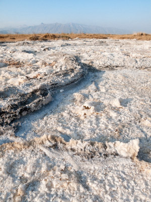 © iStockphoto.com/stockcam|Evaporated water has created a thick salt crust in the desert of Cuatro Ciénegas, north Mexico. Cuatro Ciénegas is a protected area and a national park.